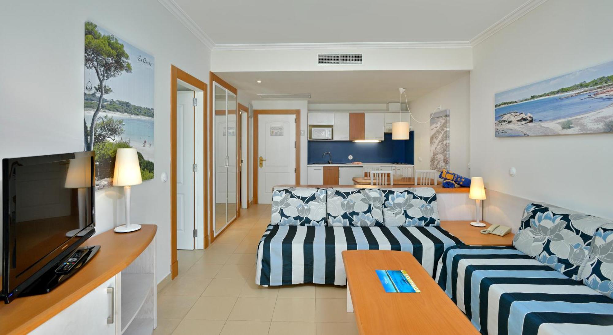 One-Bedroom Apartment Balcony